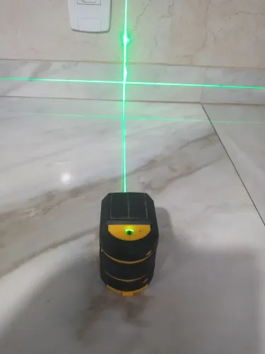 Nível a laser verde 2 linhas 