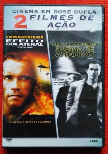 DVD Duplo Efeito Colateral e Queima de Arquivo (midias em bom estado)