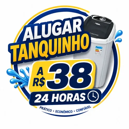 Alugo tanquinho e centrífuga 