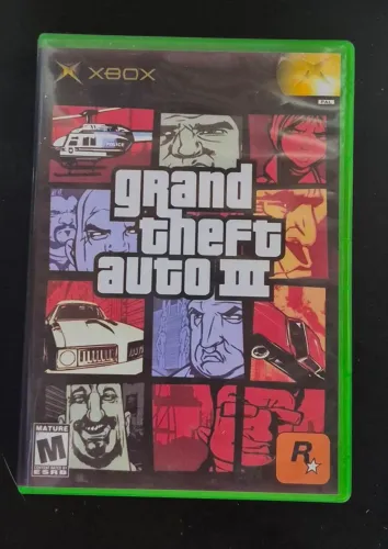 GTA III Xbox Clássico NTSC