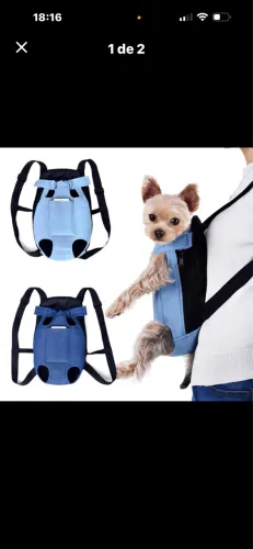 Transporte de pets canguru