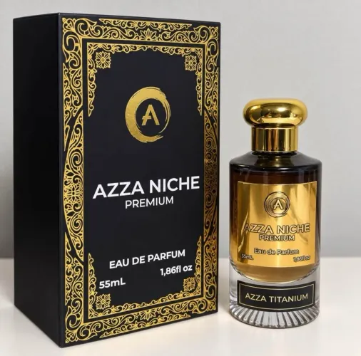 Perfume Masculino Azza Titanium - 55 ml