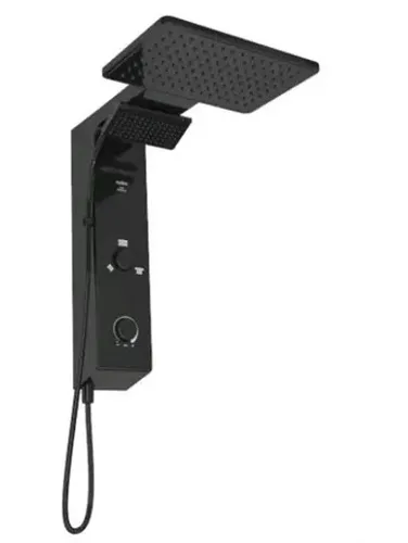 CHUVEIRO Eletronico FALLS HYDRA 7700W PRETO 220V