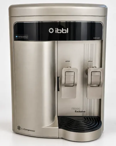 Purificador de Água IBBL FR600 Exclusive Prata - Gelada e Natural