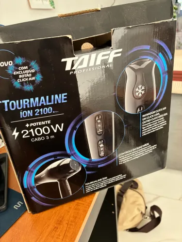 Secador Taiff Tourmaline Íon 2100W Profissional - Pouquíssimo Uso