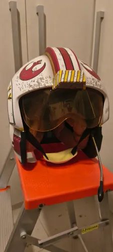 Capacete Luke Skywalker X-Wing Battle Simulation Helmet Star Wars Black Series Hasbro