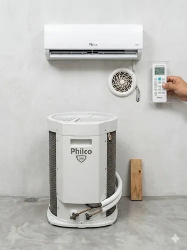 Central de ar 18 BTu Philico