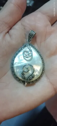 Pingente Gota em Prata 925