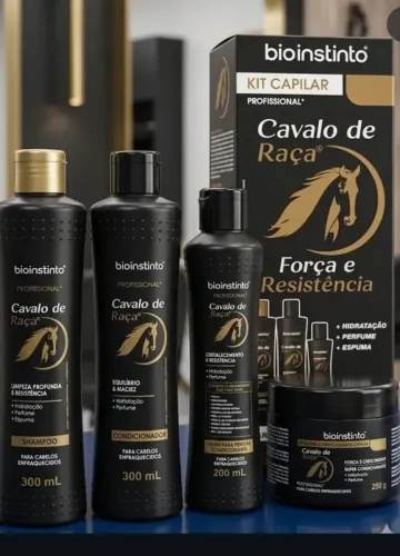 KIT CAPILAR CAVALO DE RAÇA