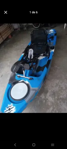 Caiaque leader com pedal