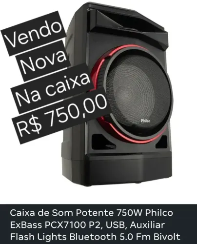 Caixa de som profissional para curtir o Carnaval