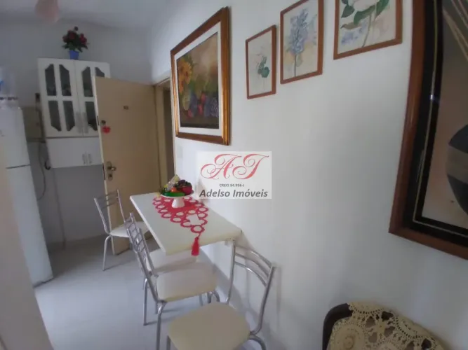 Excelente oportunidade de locação de apartamento no Boqueirão, Santos-SP: 1 quarto, 1 banh