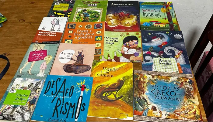 Livros paradidáticos em excelente estado