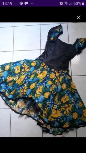 Vestido junino/quadrilha P, M, G adultos