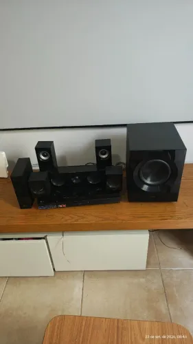 Home Theater LG BH7220BW 5.1 1100W RMS Bivolt - Potente / Som de Cinema