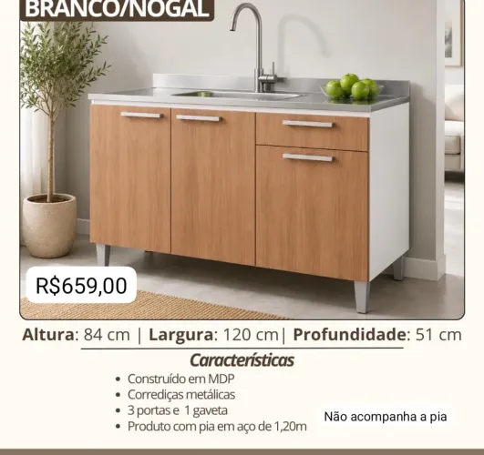 BRANCO/NOGAL
