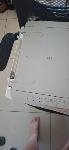Impressora canon com defeito