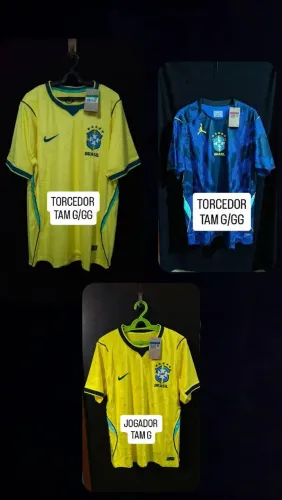 Camisa Seleção Brasileira TAM M/G/GG