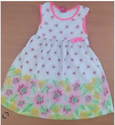 Lindo Vestido Kyly Algodão 