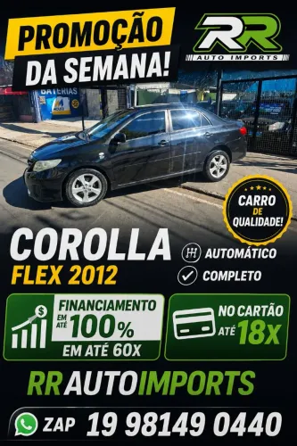 Toyota Corolla GLI 1.8 Flex 16V Aut. 2012