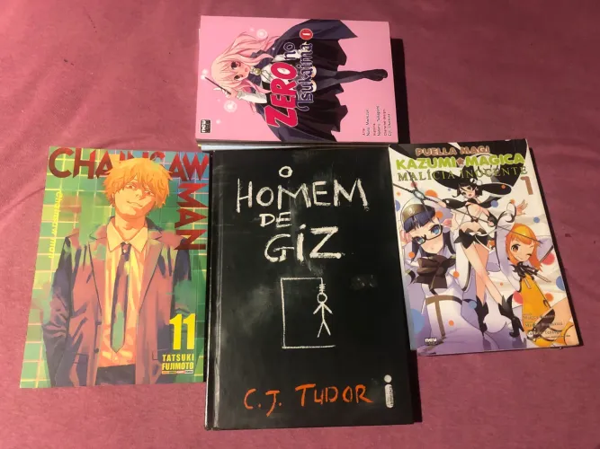 Revenda de mangá e livro (preço na descrição)