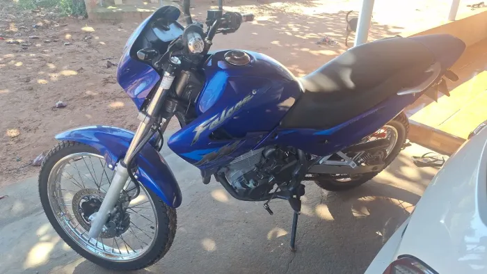 Honda falcon 400 ano 2000 azul - particular. 