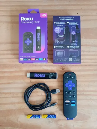 Roku streaming tv em perfeito estado 