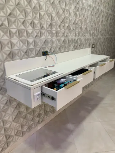 Bancada de para salão de beleza!!parcelo 