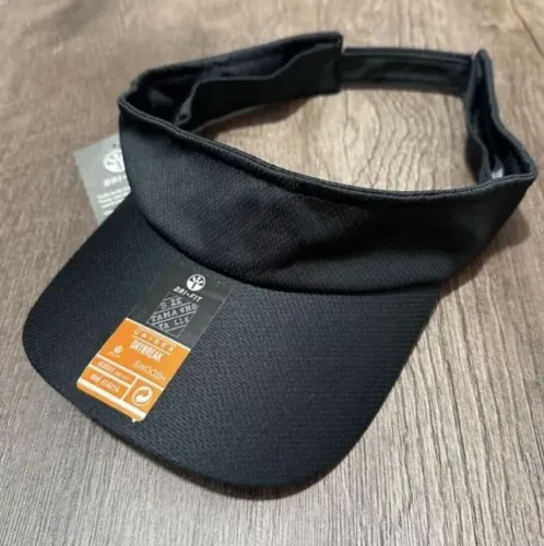Viseira Dri-Fit Esportiva Lisa Feita em Tecido Leve e Respirável - NOVA