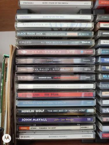CD rock, punk, MPB, prog, metal, blues