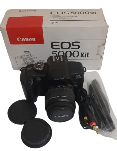 Câmera Fotográfica Analógica Canon Eos 5000 Kit (Usado)