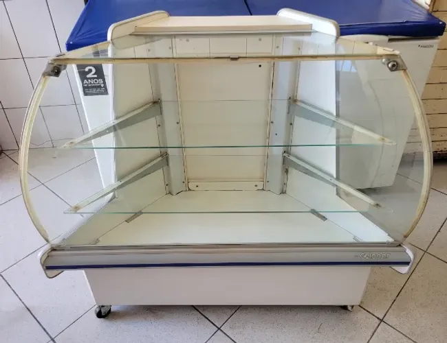 Balcão Vitrine Seco Gelopar 1,2m - Para Bolos, Doces e Pães