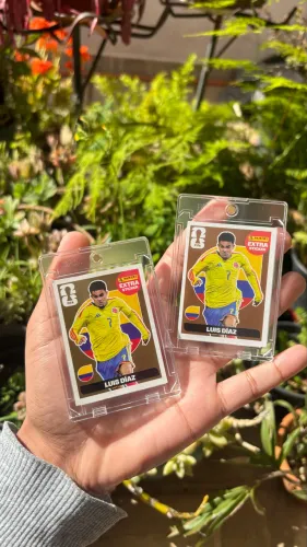 Kit Luis Díaz Ouro + Bronze Extra Sticker Panini Copa 2026