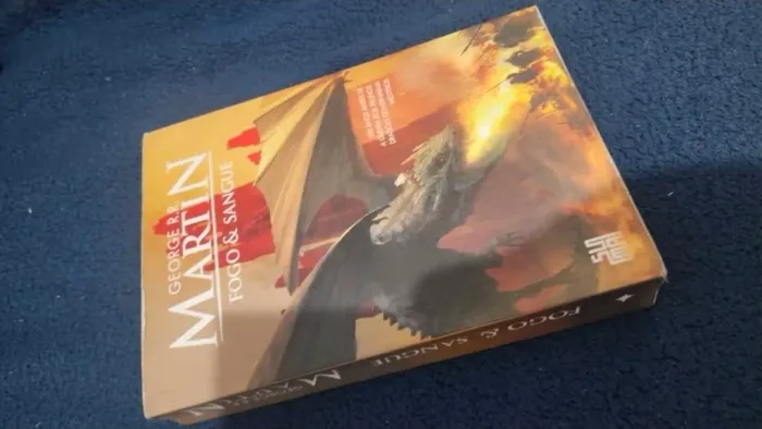 Livro Fogo e Sangue game of thrones