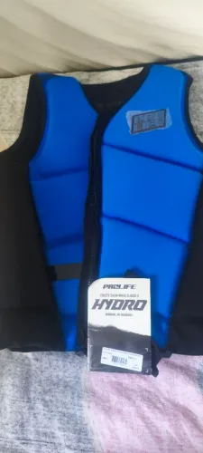 COLETE SALVA-VIDAS PROLIFE CLASSE V HOMOLOGADO HYDRO AZUL PRODUTO NOVO
