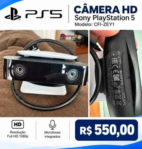 CÂMERA HD PLAYSTATION 5