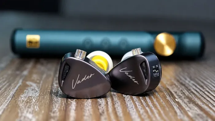Fone KZ Vader 6 drivers alta qualidade com switch