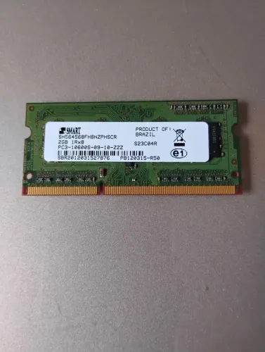 Memória notebook dd3 2GB retirada local leia a descrição