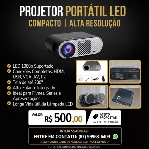 Projetor LED