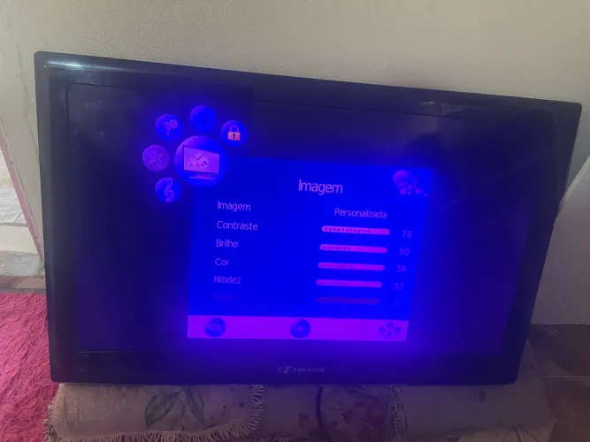Leiam a descrição antes de chama obrigada tv H-Buster 40" Full HD, não é smart