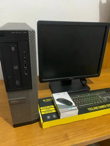 Computador completo Dell Core i3 6GB RAM SSD 480GB Mouse e Teclado Gamer