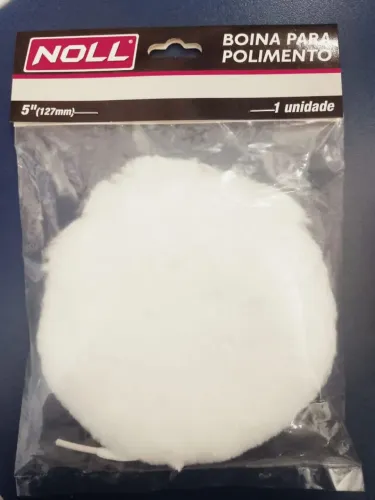BOINA PARA POLIMENTO (pol): "8''.<br>? Medida (mm): 200mm.<br>? Material Sintético