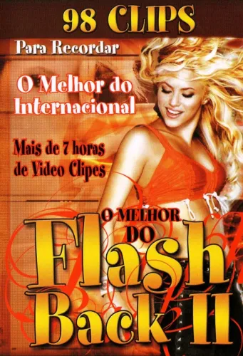DVD - O Melhor do FlashBack - 98 clipes - Dos anos 70, 80 e 90