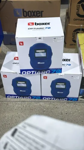 MASCARA DE SOLDA COM ESCURECIMENTO AUTOMATICO (GRAU FIXO) OPTIARC 70 - BOXER