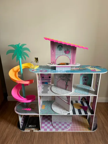 Casinha boneca Lol OMG - MDF (semi-nova)