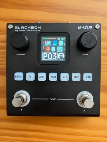 Pedaleira M-Vave Blackbox + Capturas Customizadas
