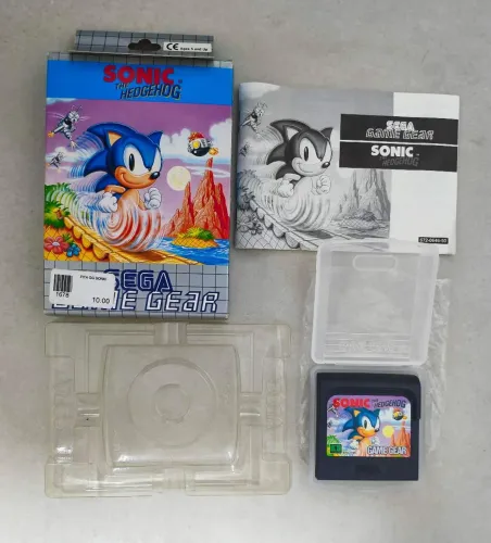 Sonic The Hedgehog Europeu Game Gear Completo