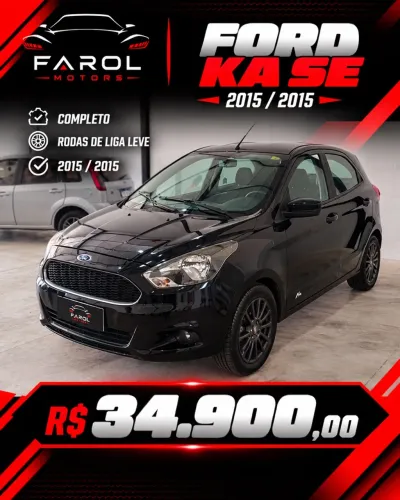 Ford KA 1.0 Se/se Plus Tivct Flex 5P 2015