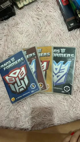 DVDs Transformers- 4 volumes