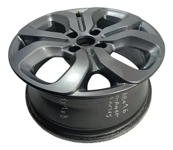 Roda Avulsa Citroen Cactus 4x108 Aro 16 Cinza-escuro